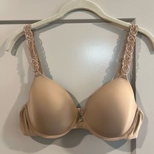 Natori Beige Lace Strap Bra